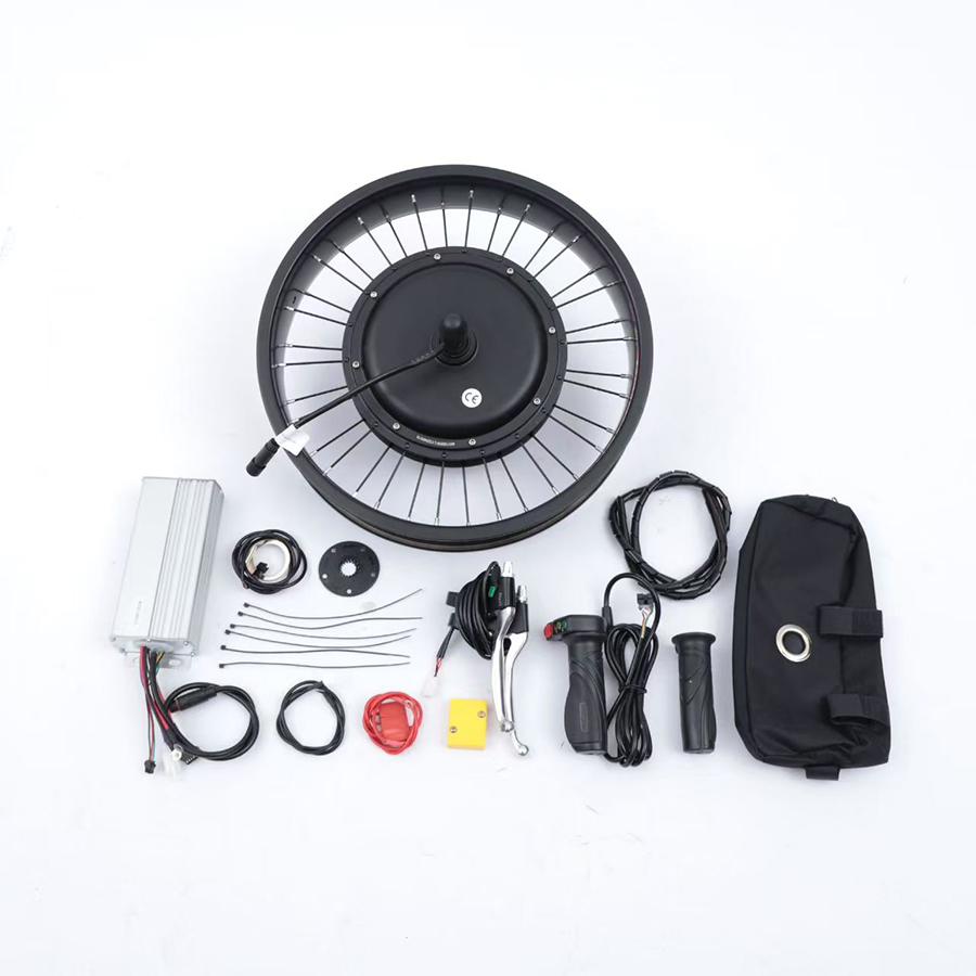 Ebike Conversion Kit 72V 3000W - Kit de Conversão de Motor Traseiro