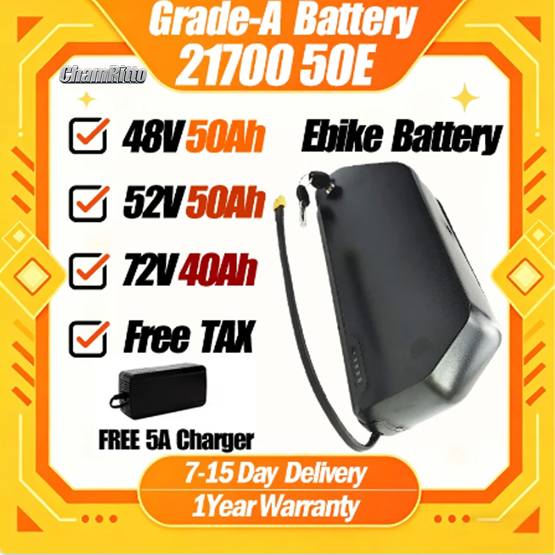 Electric Bicycle Battery 72V 30Ah - Bateria de lítio Polly para bicicleta