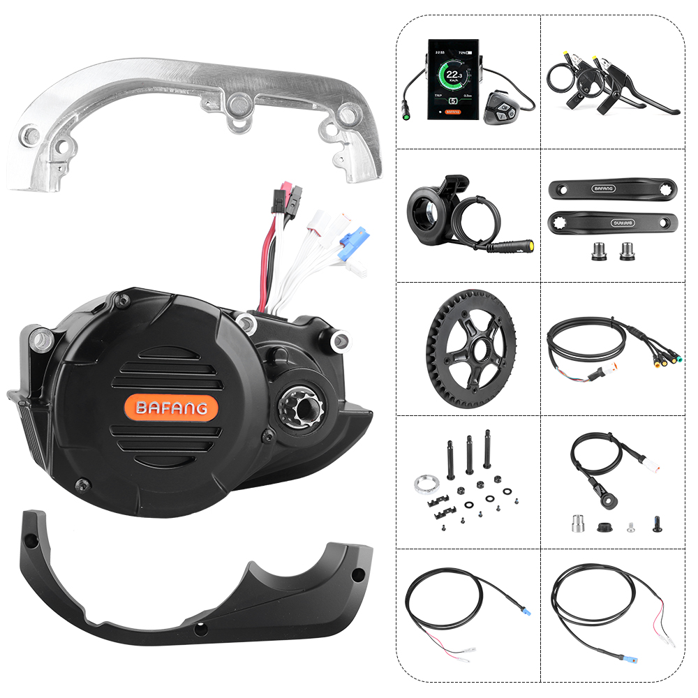 Mid Drive Motor Kit 52V 1000W - Kit de conversão para bicicleta elétrica