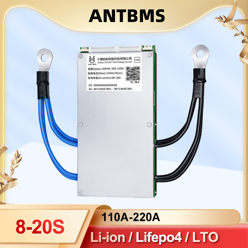 Smart Bms 72V 20S 150A Bluetooth - ANT Smart BMS 8S-20S com WiFi
