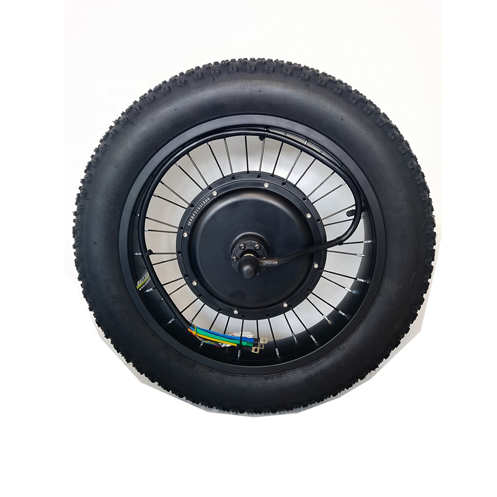 72V 5000W Hub Motor Kit - Kit de Conversão para Bicicleta Elétrica