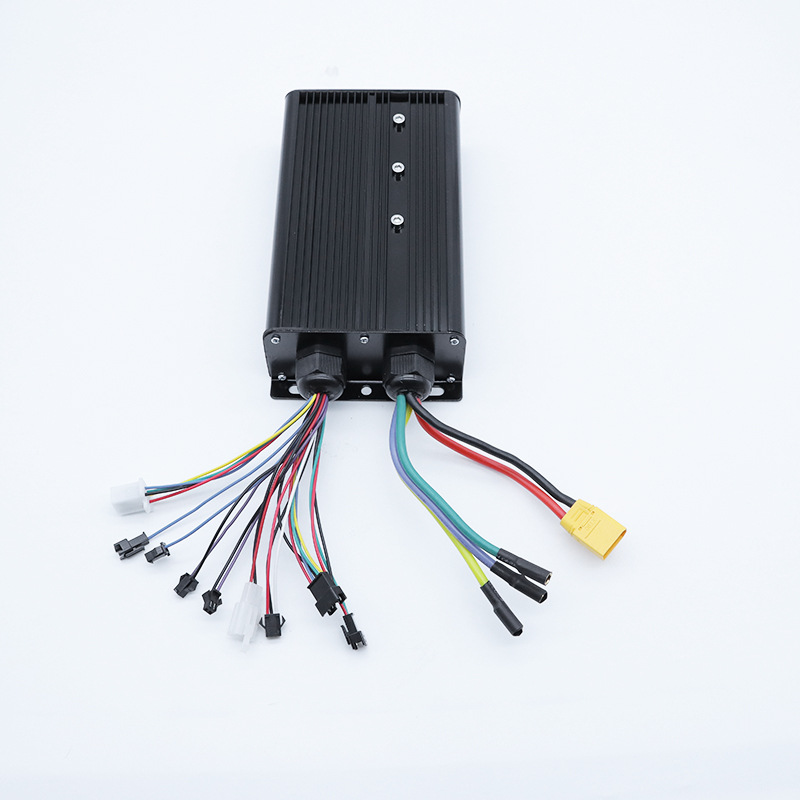 Sine Wave Controller 48V 72V 80A - Sistema de controlador de bicicleta elétrica,