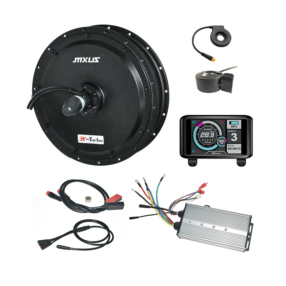 MXUS Bicicleta Elétrica 135mm  - Ebike Conversion Kit 72V 3000W avaliação e preço