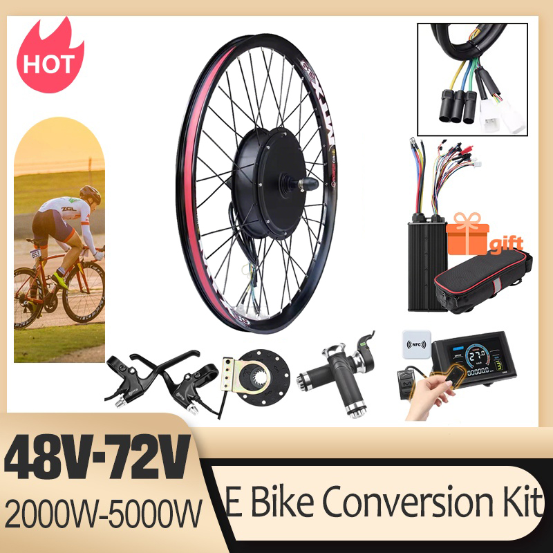 Kit de Conversão para Biciclet - Ebike Conversion Kit 72V 3000W avaliação e preço