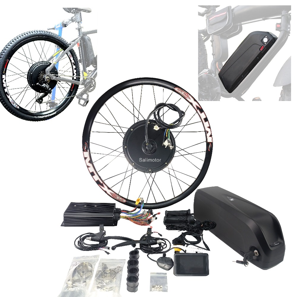 Kit de Conversão para Biciclet - Ebike Conversion Kit 72V 3000W avaliação e preço