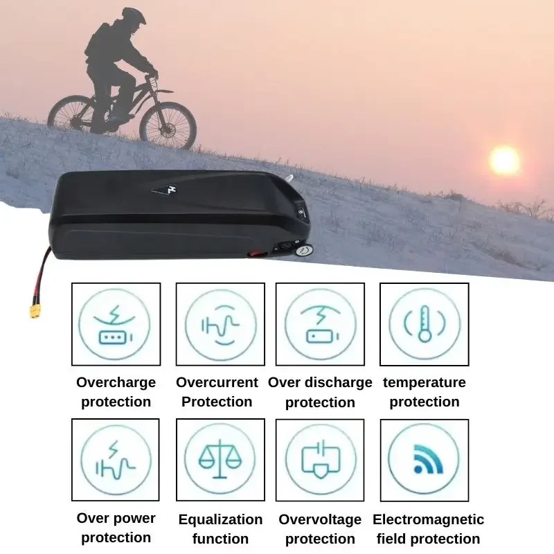 Bateria Hailong 36V 48V 52V 30 - Ebike Battery 48V 20Ah Hailong avaliação e preço