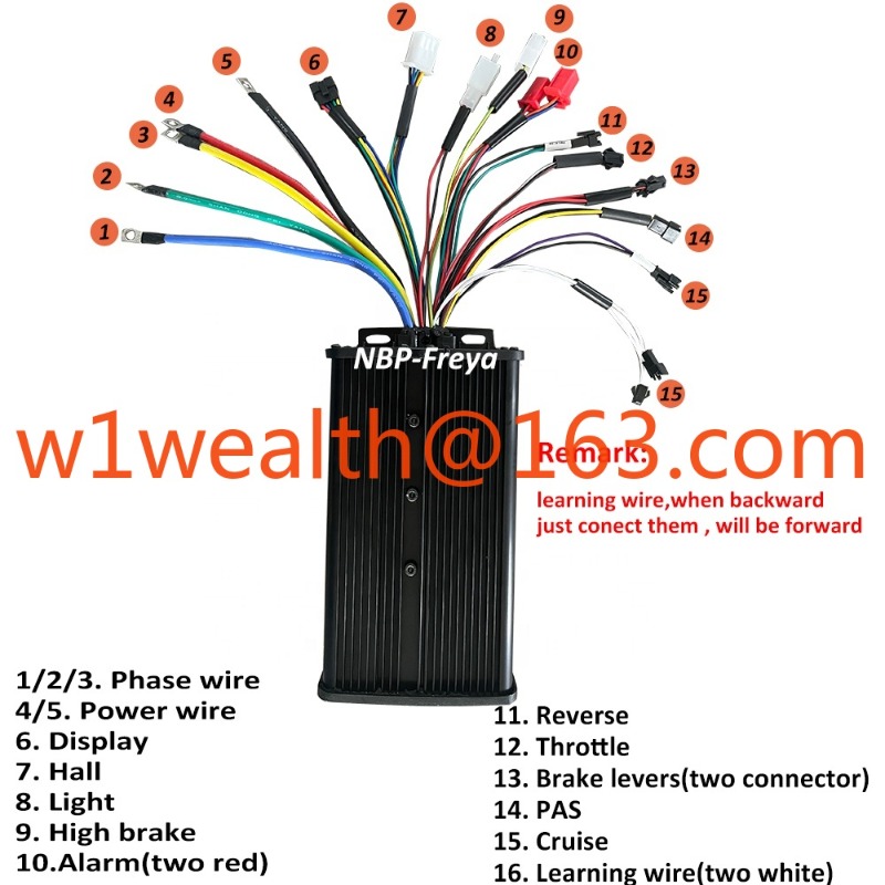 48v 52v 60v 72v 80a onda senoi - Sine Wave Controller 48V 72V 80A avaliação e preço
