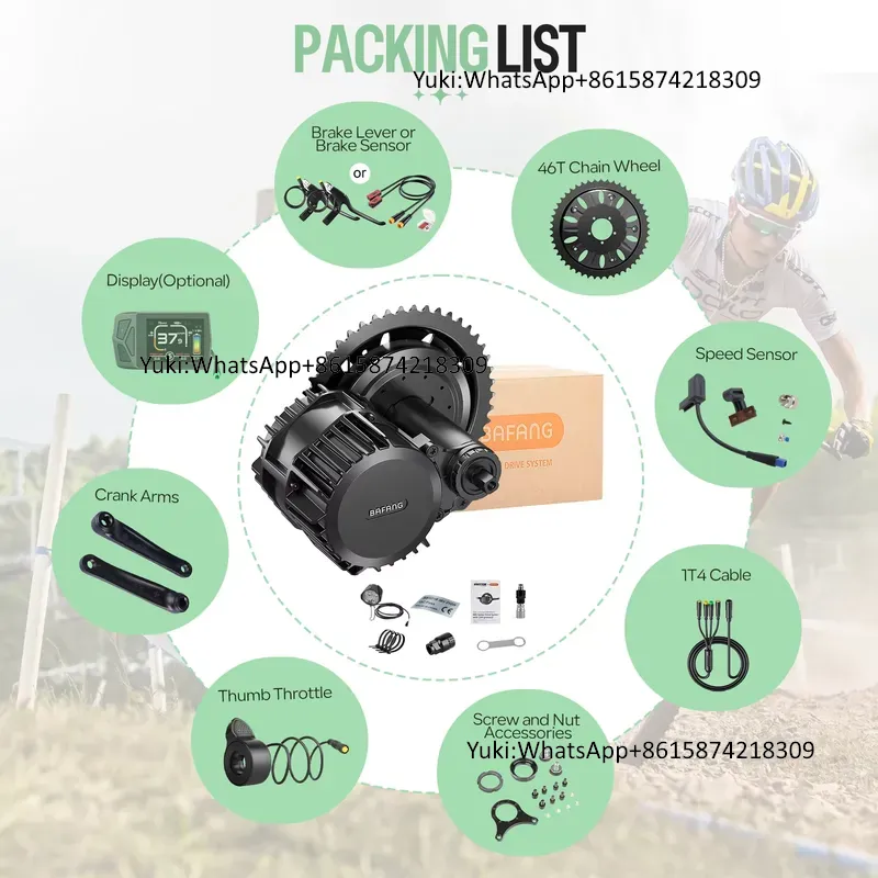 Motor Central BBSHD 1000W 48V  - Mid Drive Motor Kit 52V 1000W avaliação e preço