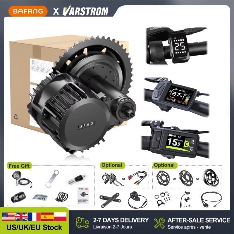 Kit de Motor Bafang 48V 750W B - Bafang Bbs02B 48V 750W Mid Drive Kit avaliação e preço