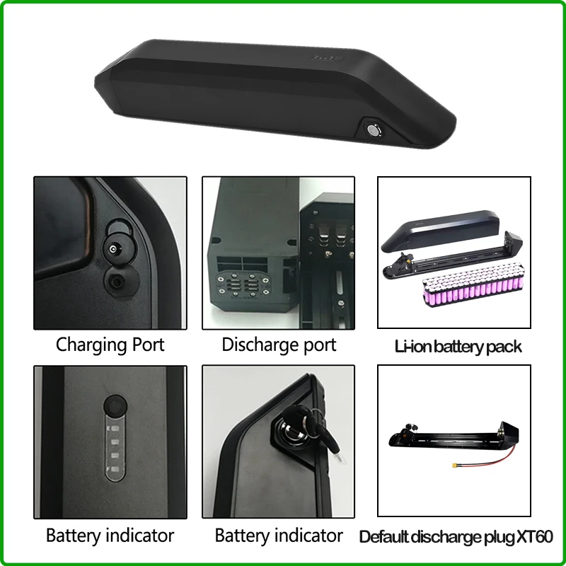 Bateria Original 18650 para E- - Ebike Battery 48V 20Ah Hailong avaliação e preço