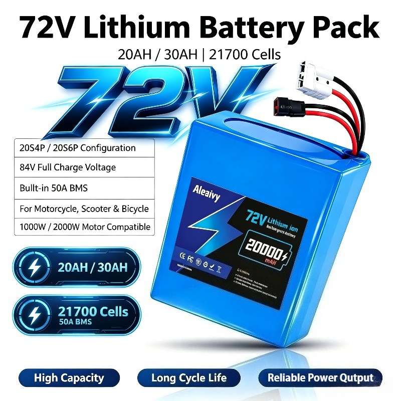 Bateria de Lítio 72V 20S4P 20A - Electric Bicycle Battery 72V 30Ah avaliação e preço