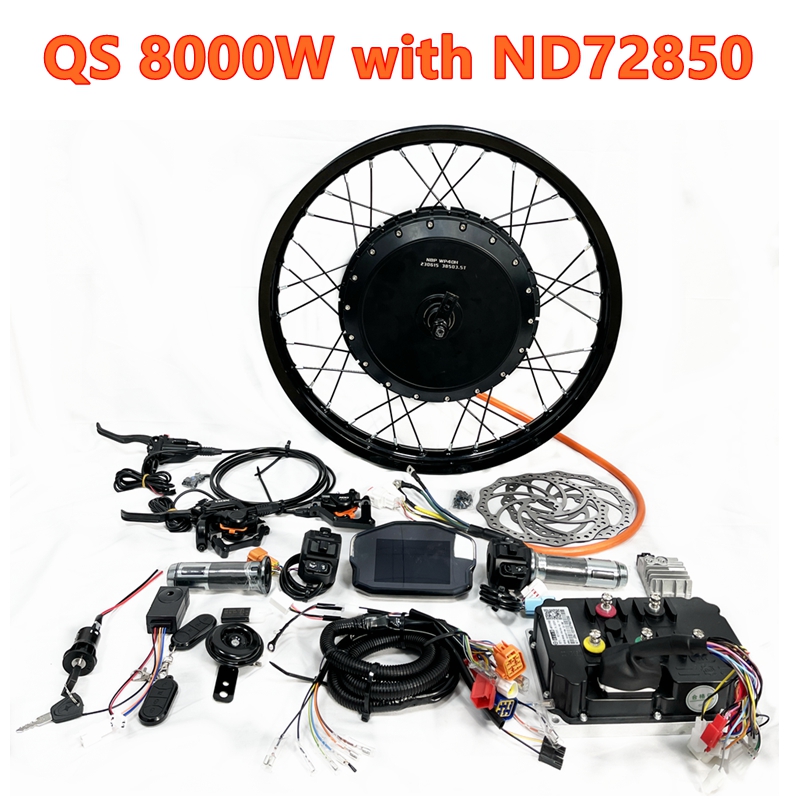 Kit de Roda com Motor Brushles - 72V 5000W Hub Motor Kit avaliação e preço
